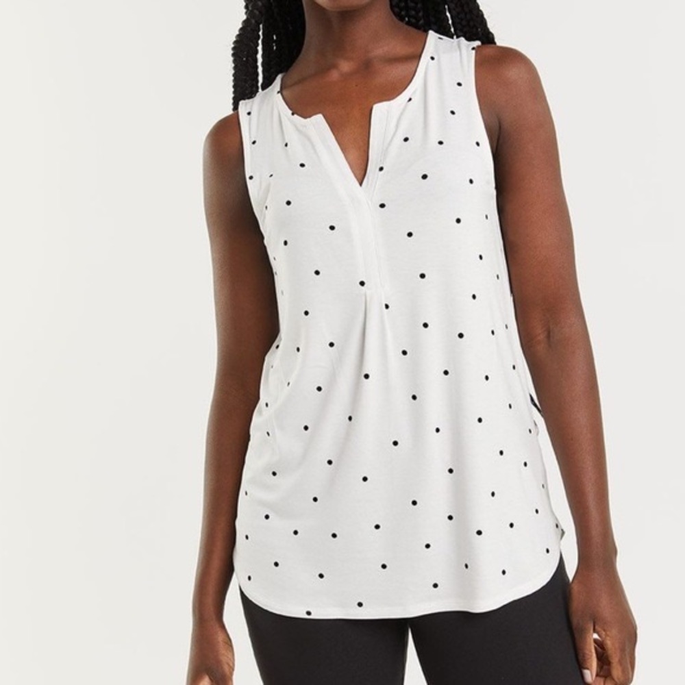 Reitman’s Polka Dot Tank Top